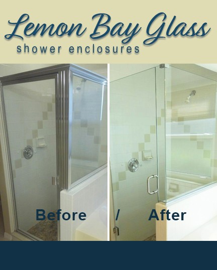 Glass_Frameless-Clear-pivot-door_Frameless Enclosures_B-A_Lemon-Bay-Glass_101620