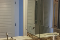 Lemon Bay Glass Englewood FL_Glass Tile Shower_Mirror Sink Surround