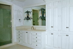 Lemon Bay Glass Englewood FL_Red_Jay_Cabinets_bath_vanity mirror_and_glass shower door