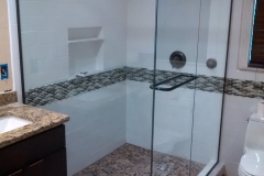 Lemon Bay Glass shower enclosure