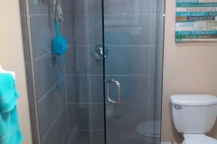 Lemon Bay Glass shower enclosure