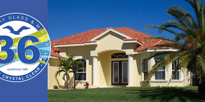 Custom Glass Front doors-Lemon Bay Glass Englewood FL