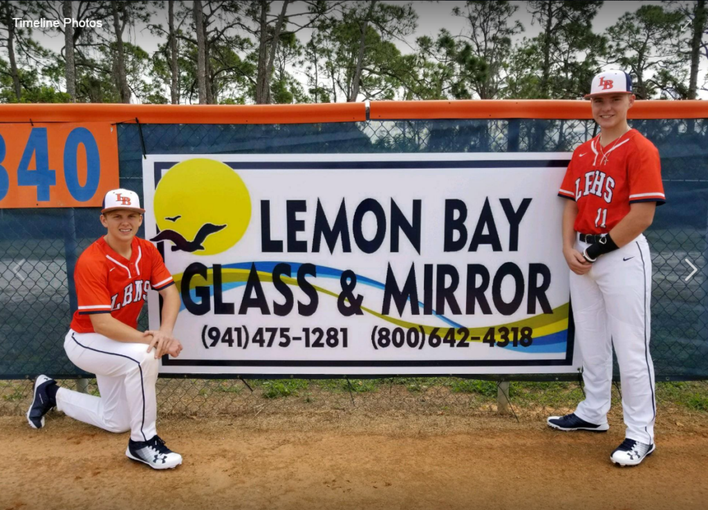 LBHS Manta Baseball Team_Lemon Bay Glass
