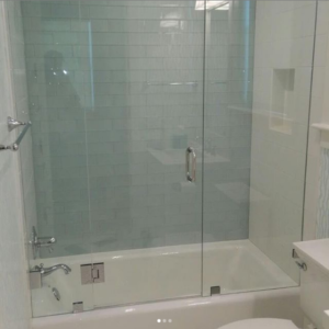 Lemon Bay Glass_Frameless Tub Shower Enclosure