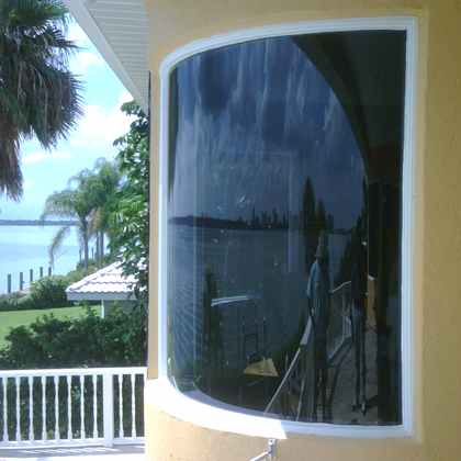 Lemon Bay Glass_Residential Glass_Custom Window Round Window