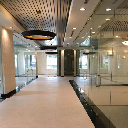 Lemon Bay Glass - Commercial Interior Glass Offices - Wall of Glass