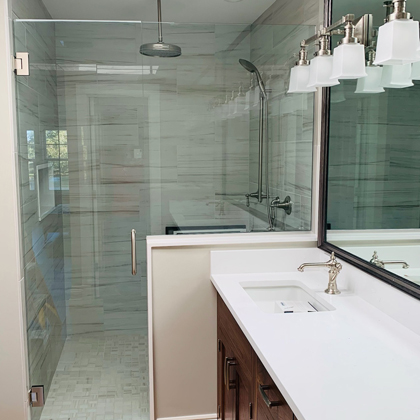 Lemon Bay Glass - Glass Shower Enclosure - Shower Door - Custom Mirror