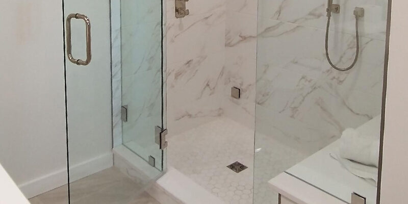 Lemon Bay Glass - Residential Shower Enclosure - Steam Shower - Custom Shower Doors