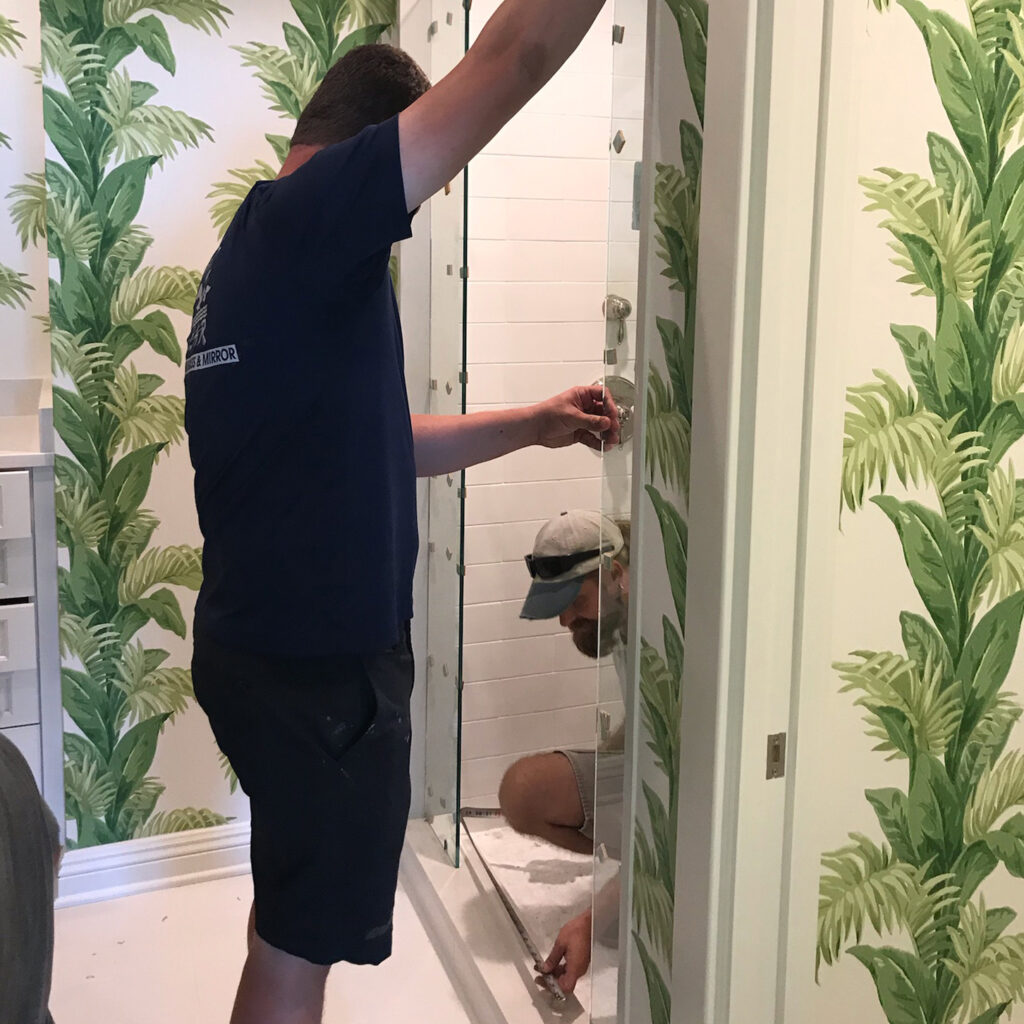Lemon Bay Glass - Shower glass door installation - Shower enclosure installation