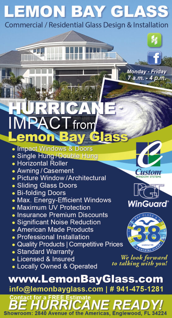 Lemon Bay Glass - Hurricane Impact - Impact windows and doors - Hurricane Season Here We Go Again