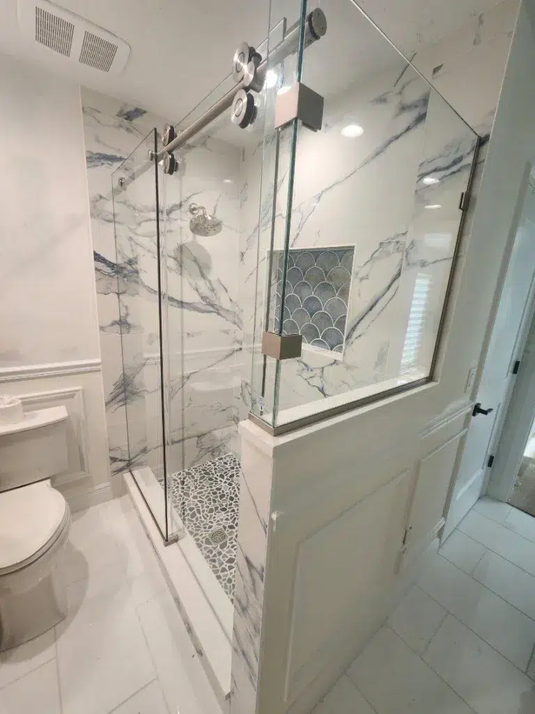 Glass-Shower-Doors-Cape-Haze-FL - Lemon Bay Glass - Custom Shower Enclosure - Sliding Shower Doors - Glass Shower Doors - Shower Enclosure - Glass Shower Doors - Frameless Shower Doors - Sliding Shower Doors 
- Glass Shower Enclosures